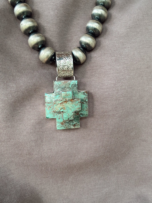 The Cosmos Cross Pendent