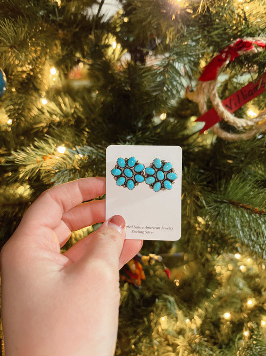 Kingman Cluster Earrings