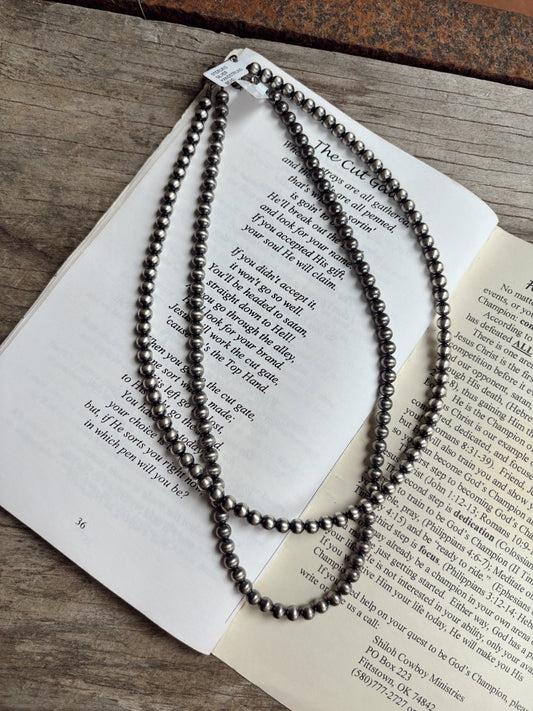 6mm Navajo Pearls